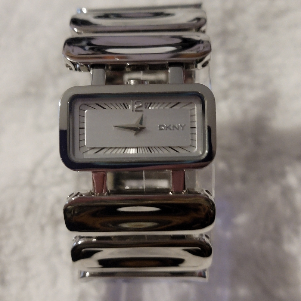 Dkny Solid Stainless Steel Rectangular Ingots Lad… - image 2